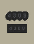4308 Patch BLACK