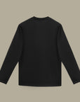 Embroidered Logo 4308 Longsleeve BLACK