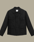 4308 Linen Shirt Black