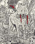 Wolf T-Shirt White