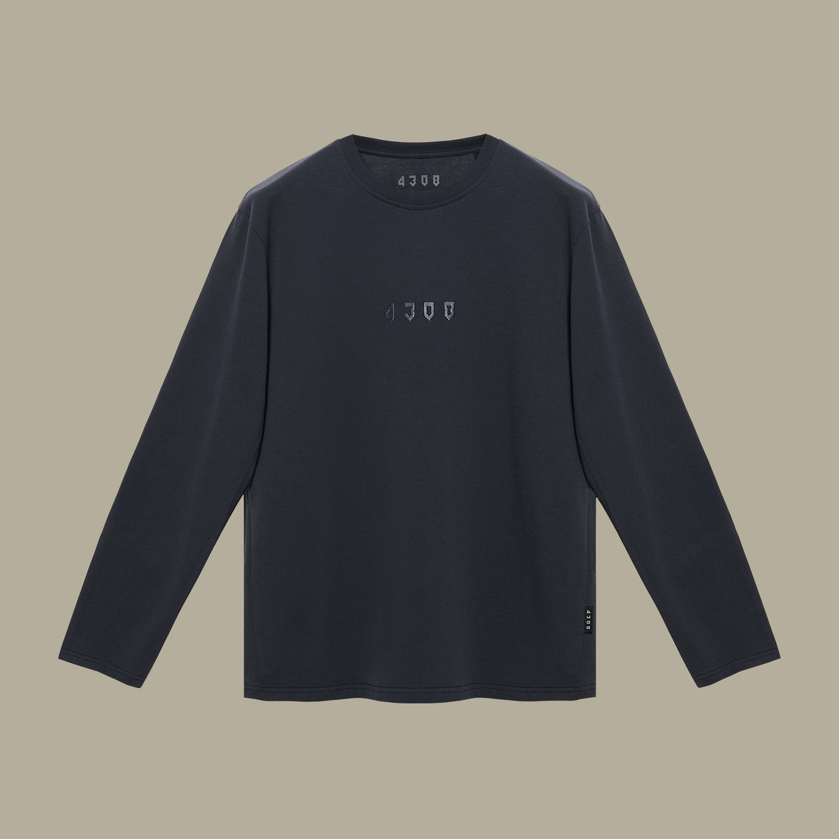 Embroidered Logo 4308 Longsleeve GRAY Gen.2