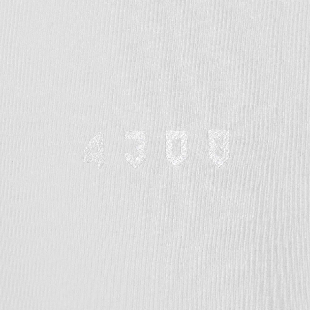 Embroidered Logo 4308 Longsleeve WHITE Gen.2