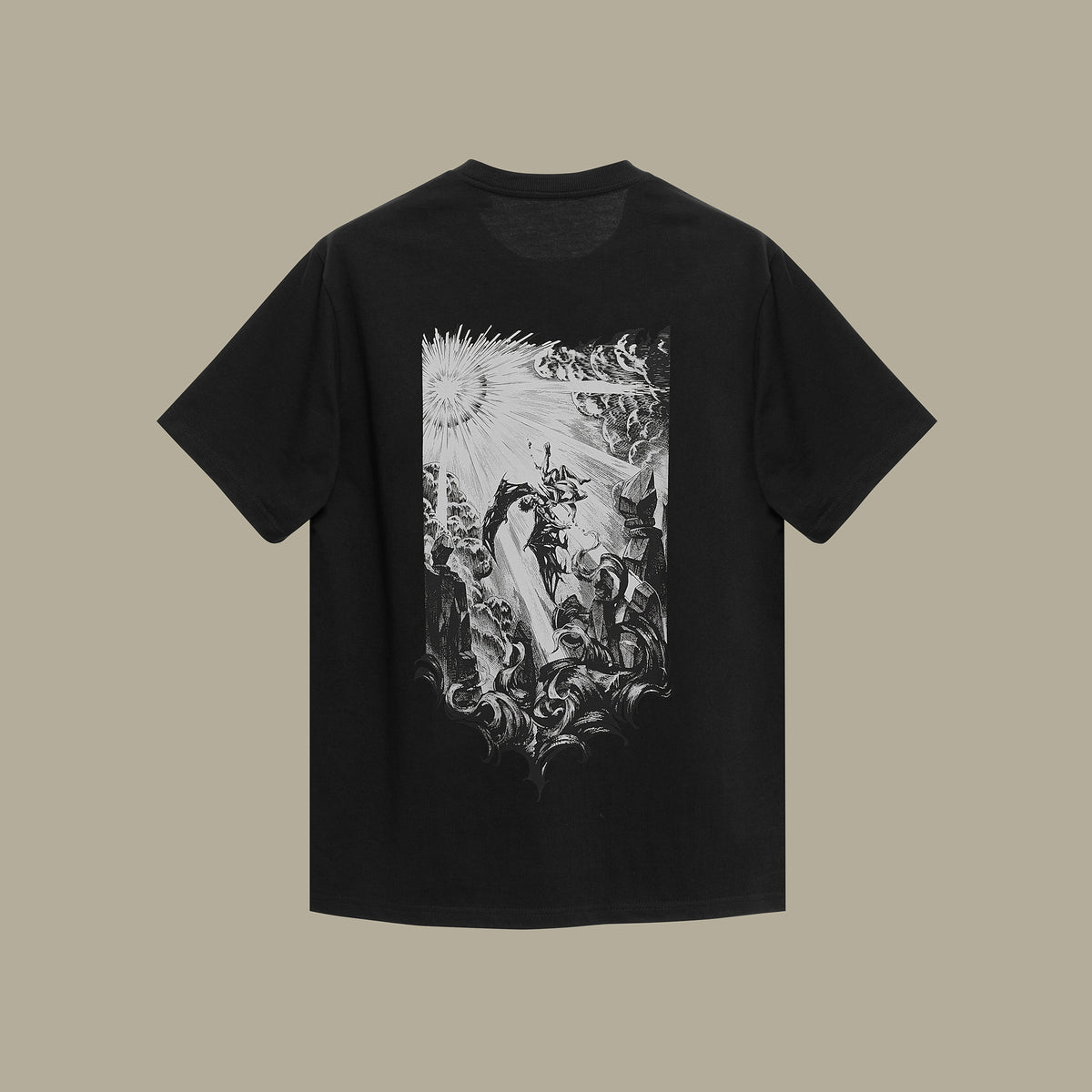 Daedalus and Icarus T-Shirt BLACK