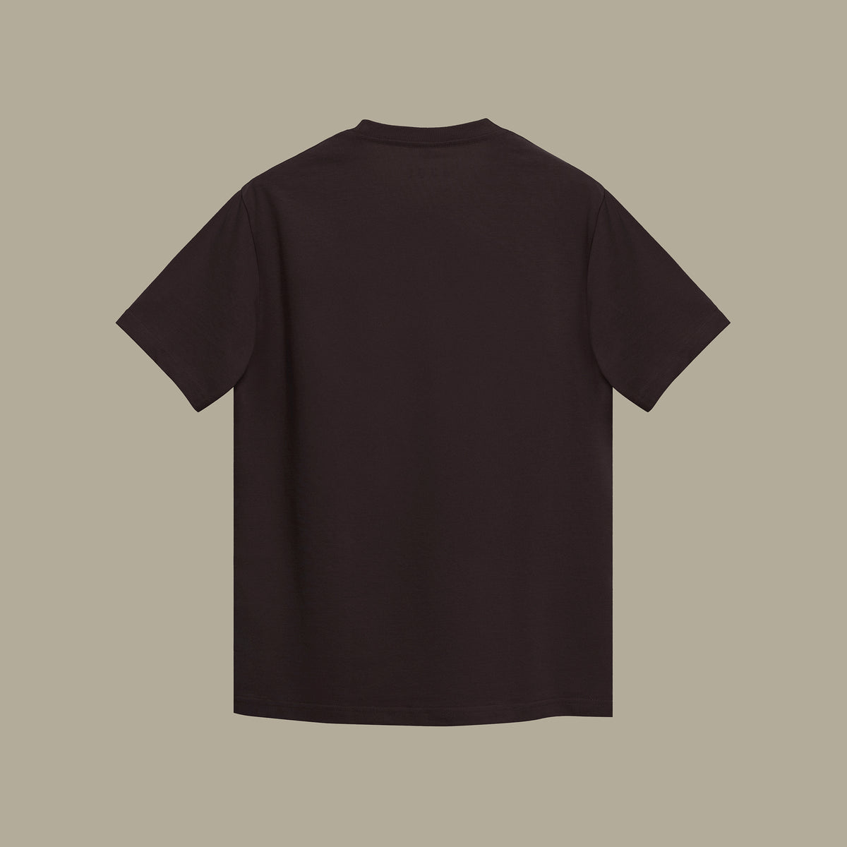 Embroidered Logo 4308 T-Shirt BROWN