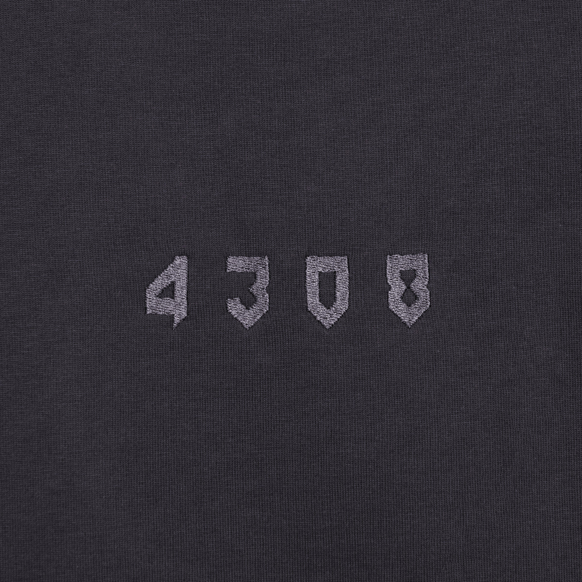 Embroidered Logo 4308 T-Shirt GRAY
