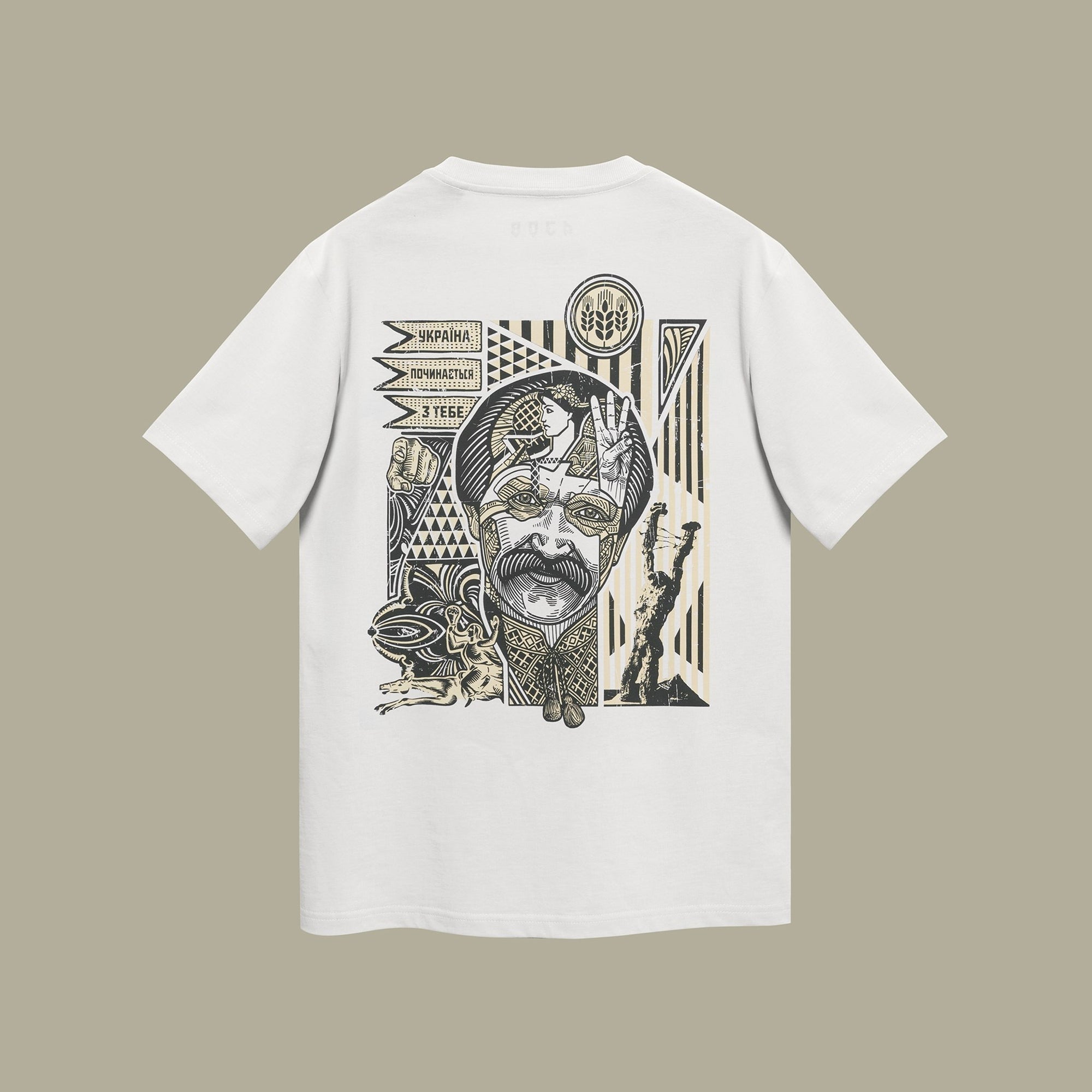 Knight of independence T-Shirt White
