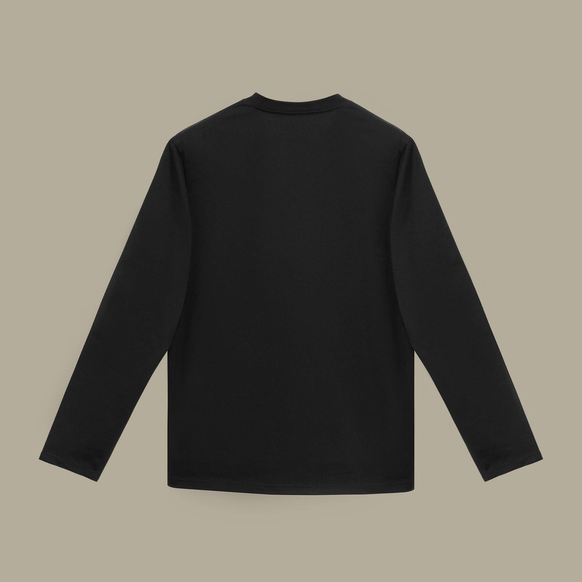 Embroidered Logo 4308 Longsleeve BLACK Gen.2