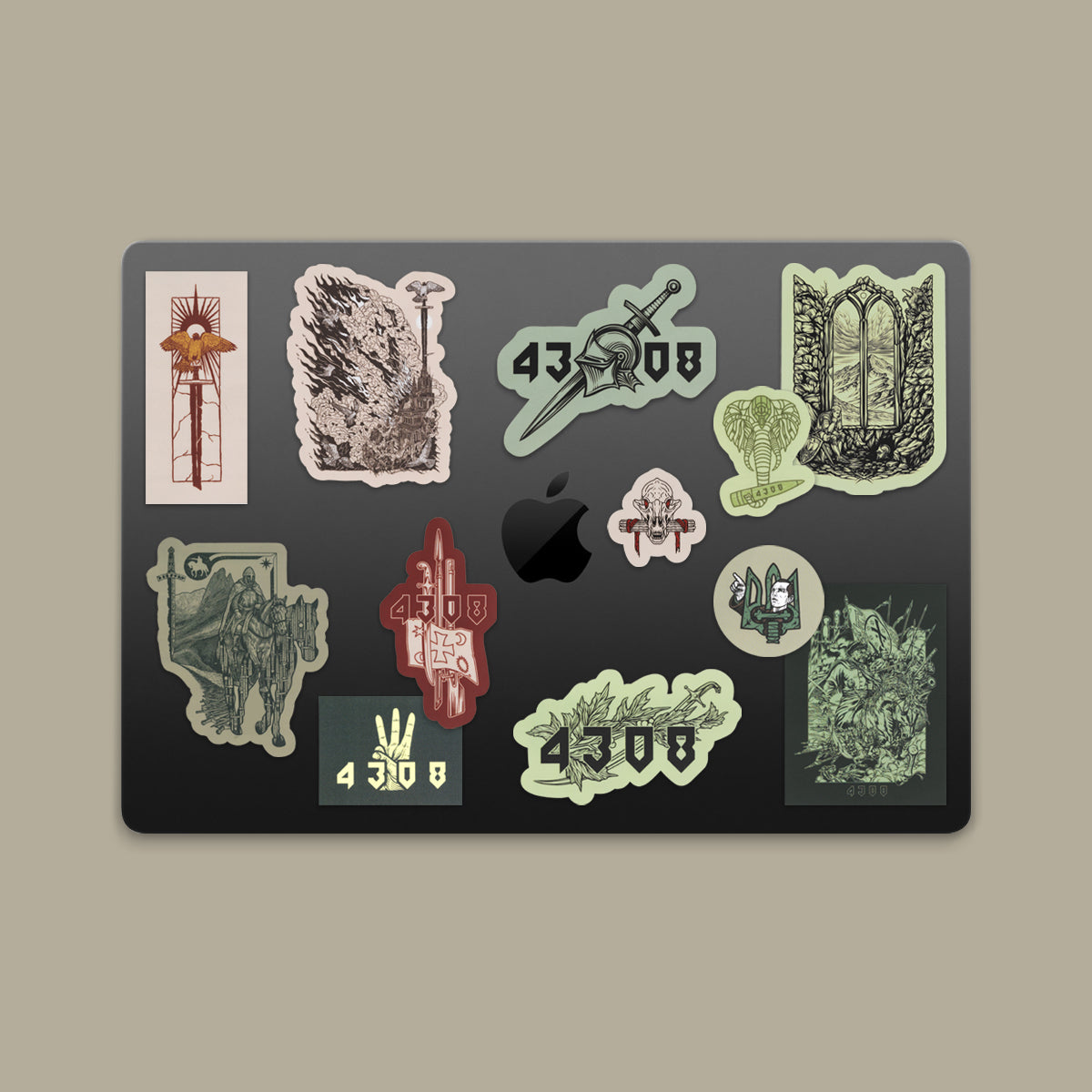 4308 Sticker Pack 